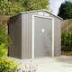 image 2 of Rowlinson Trentvale Metal Shed 6x4 Apex Roof