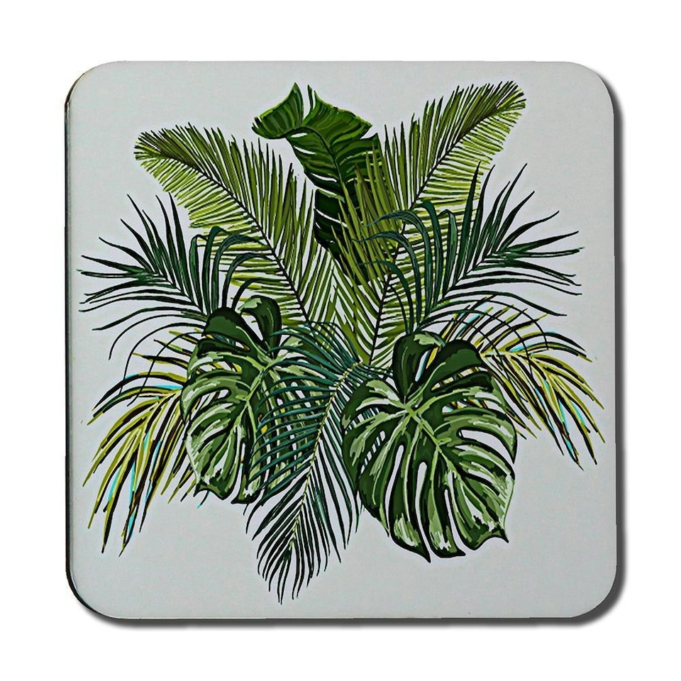 image 1 of Green Tropical Foliage (Coaster)