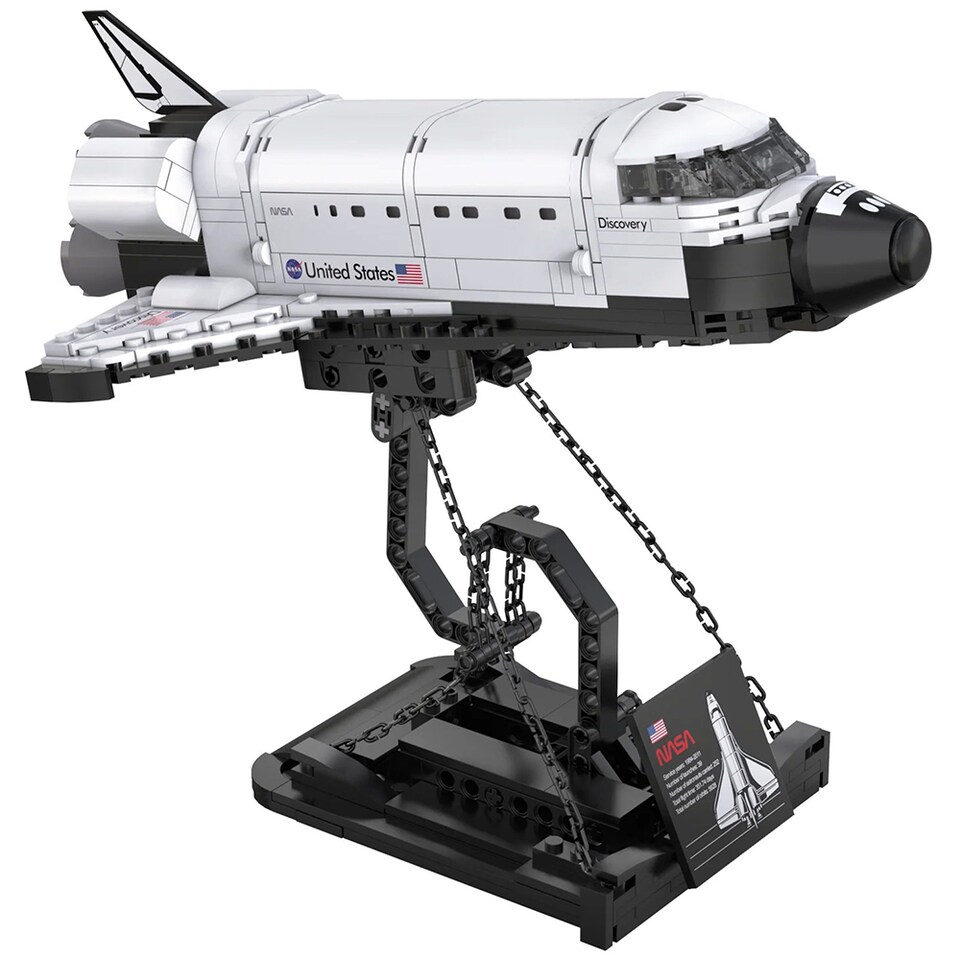 image 1 of Cada Space Shuttle Discovery Brick Construction Set C56051w 475 Piece