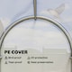 image 4 of Outsunny Mini Greenhouse, Small Greenhouse with PE Base, White | White | White