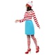 image 3 of Where's Wally? Wenda Long Sleeve Fancy Dress Costume Ladies Extra Large - UK 20-22 Multi | 20