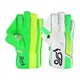 image 1 of Kookaburra Unisex Adult LC 4.0 Wicket Keeper Gloves - White/Green/Yellow - One Size