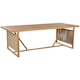 image 2 of Table set with chairs Home ESPRIT Brown Rope Eucalyptus wood 230 x 100 x 75 cm N/A