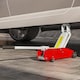 image 7 of HOMCOM Hydraulic Car Jack, Low Profile Trolley Jack, 2 Ton Heavy Duty Steel Floor Jack with Quick Lift for Car Auto Trailer Garage Tyre Repair, Red