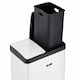 image 4 of Cooks Professional Dual Pedal Recycle Bin 60L with 2 x Compartments & Soft Close Lids | White
