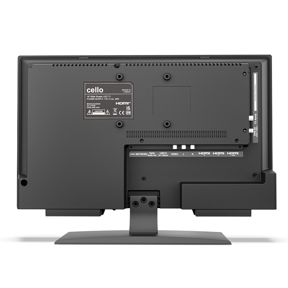 image 1 of Cello C1926TZH 19" Smart Tizen OS Powered by Samsung TV with Gaming Hub & Xbox
