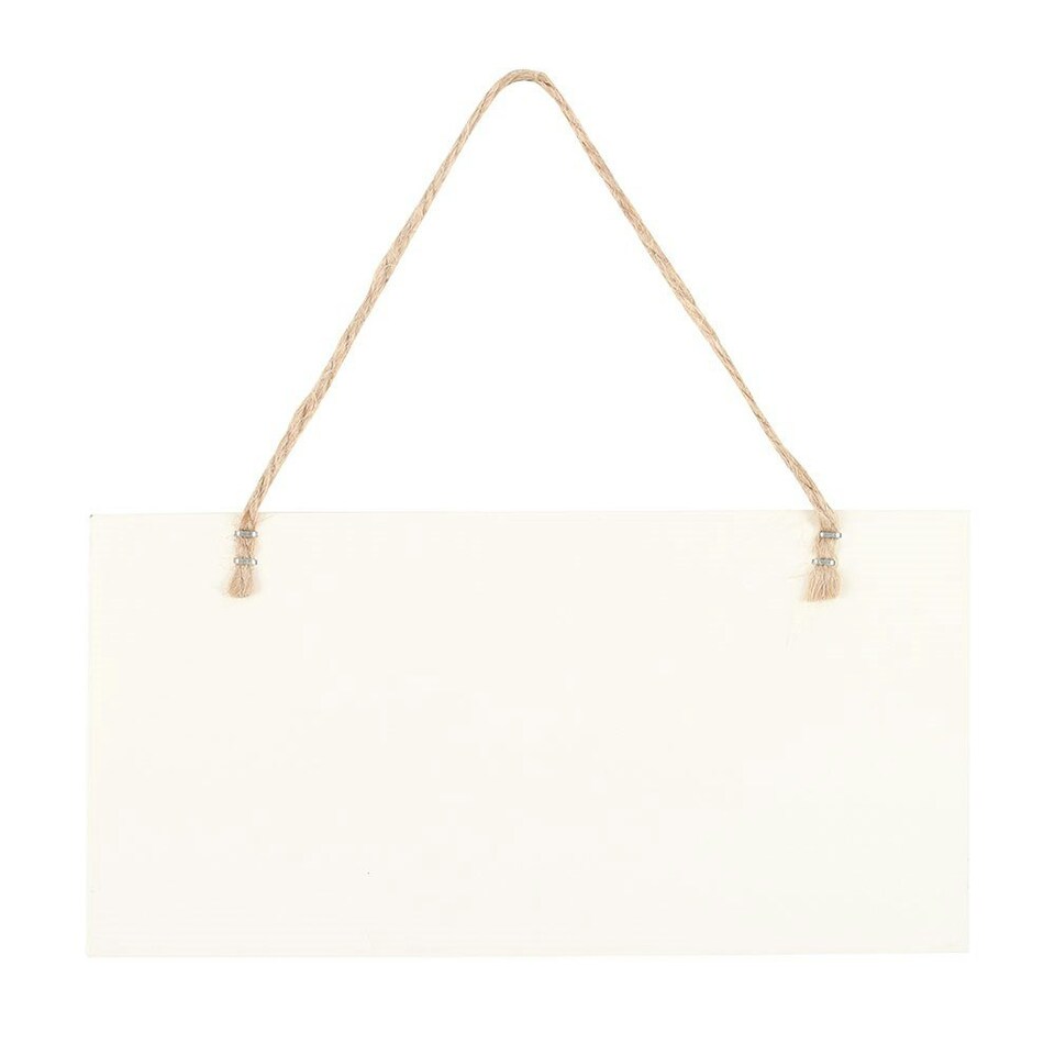 image 1 of Something Different Don´t Trip Over The Small Stuff Hanging Sign - White/Pink/Red - One Size