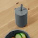image 4 of Tiny Dining Baby Silicone Sippy Cup - 120ml  - Tradewinds Grey