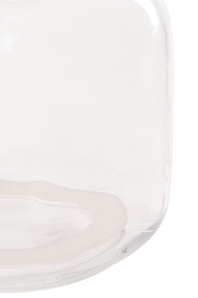 image 1 of Luca Square 1050ml Glass Jar With Champagne Lid