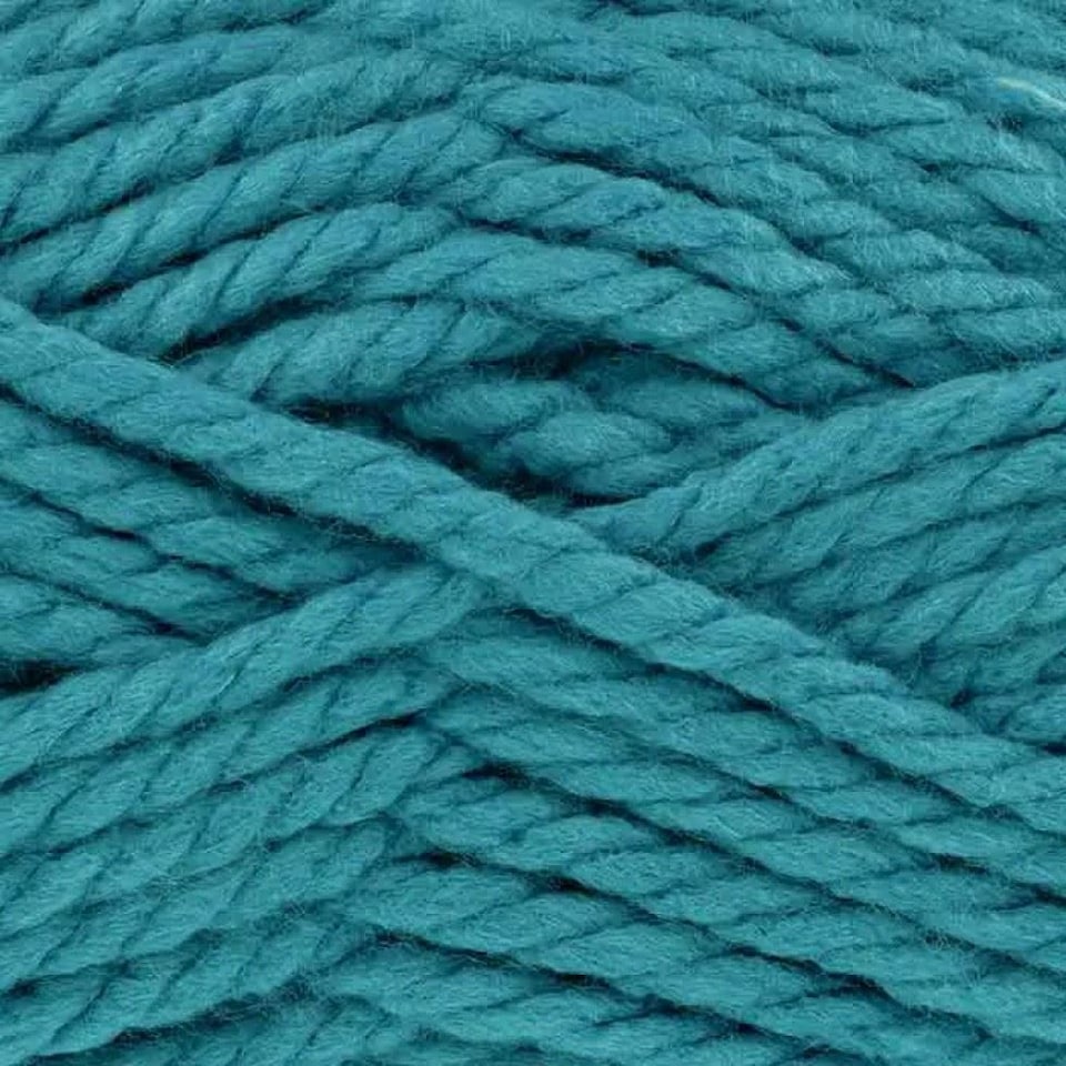 King Cole Turquoise Big Value BIG Super Chunky Yarn (Value Pack 5 x 250g Balls) For Crochet, Knitting - 75m per ball