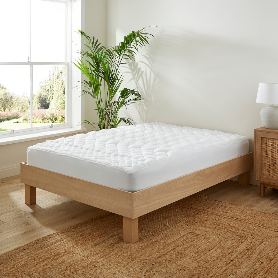 image 1 of Martex 5 Zone Mattress Topper - King | White