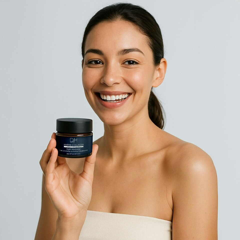 image 1 of Dr H Marine Collagen Night Moisturiser 60ml