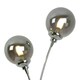 image 3 of Bungo 2 Light Polished Chrome & Smoked Glass Table Lamp