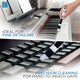 image 5 of Micro Cleaning Tool Precision Cleaning for Gaps & Tracks Brush Set Keyboard Blinds Windows | Blue | Blue, Black | One Size
