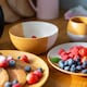image 5 of Nicola Spring Dipped Stoneware Cereal Bowls - 16.5cm - Mustard - Pack of 4 Yellow