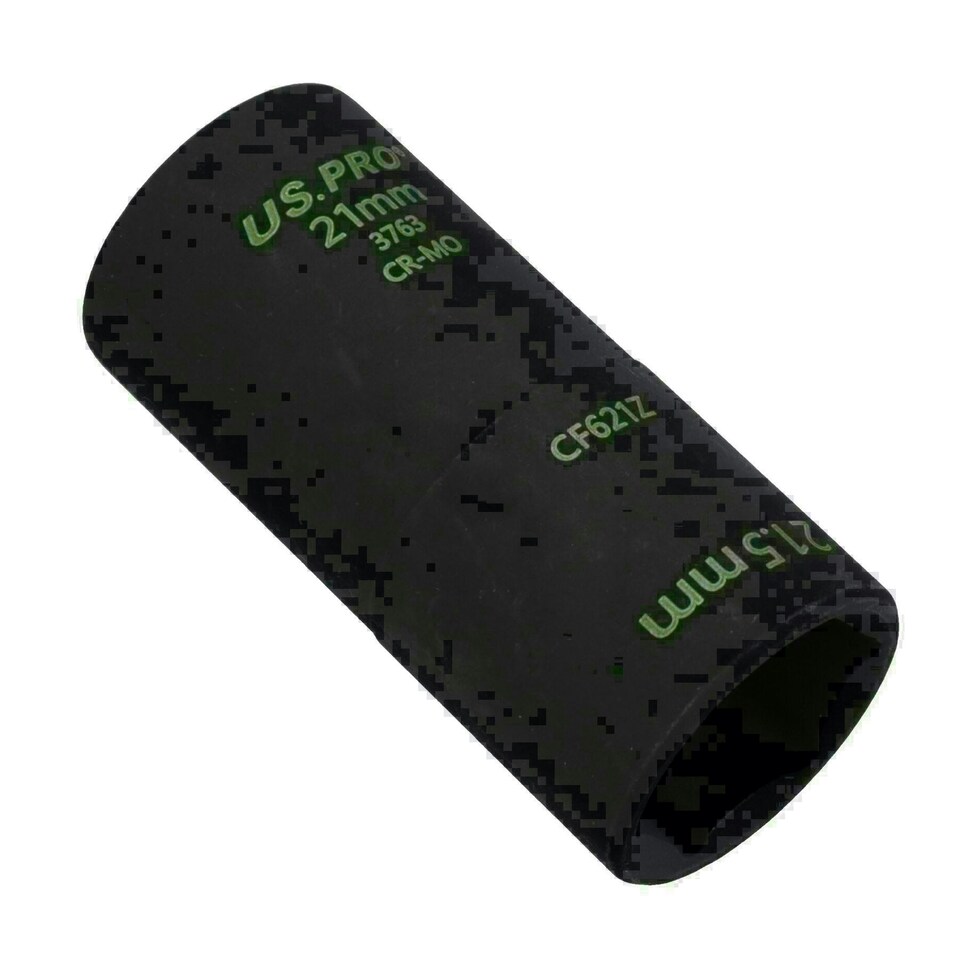 image 1 of 21mm x 21.5mm Wheel Hub Lug Nut Cap Flip Impact Socket Remover 1/2in Drive