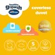 image 5 of Silentnight Healthy Growth Coverless Duvet with pillowcase, 9 Tog, Space Print, Single