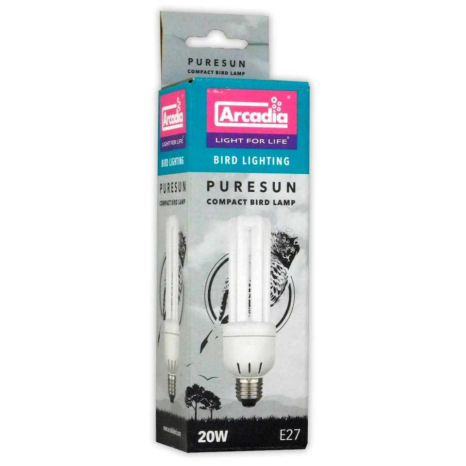 image 1 of Arcadia 2.4% UVB 20w Bird Bulb