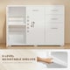 image 4 of HOMCOM Modern Sideboard Kitchen Storage Cabinet