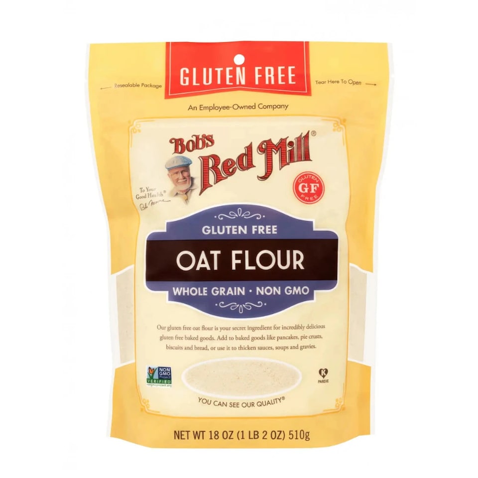 image 1 of Bob's Red Mill Gluten Free Oat Flour Whole Grain 510g | White