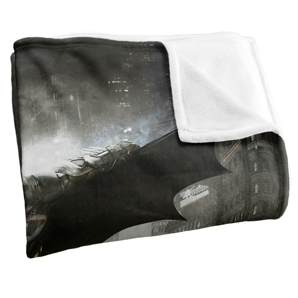 image 1 of Batman Arkham Knight Batmobile Blanket - Multicoloured - One Size