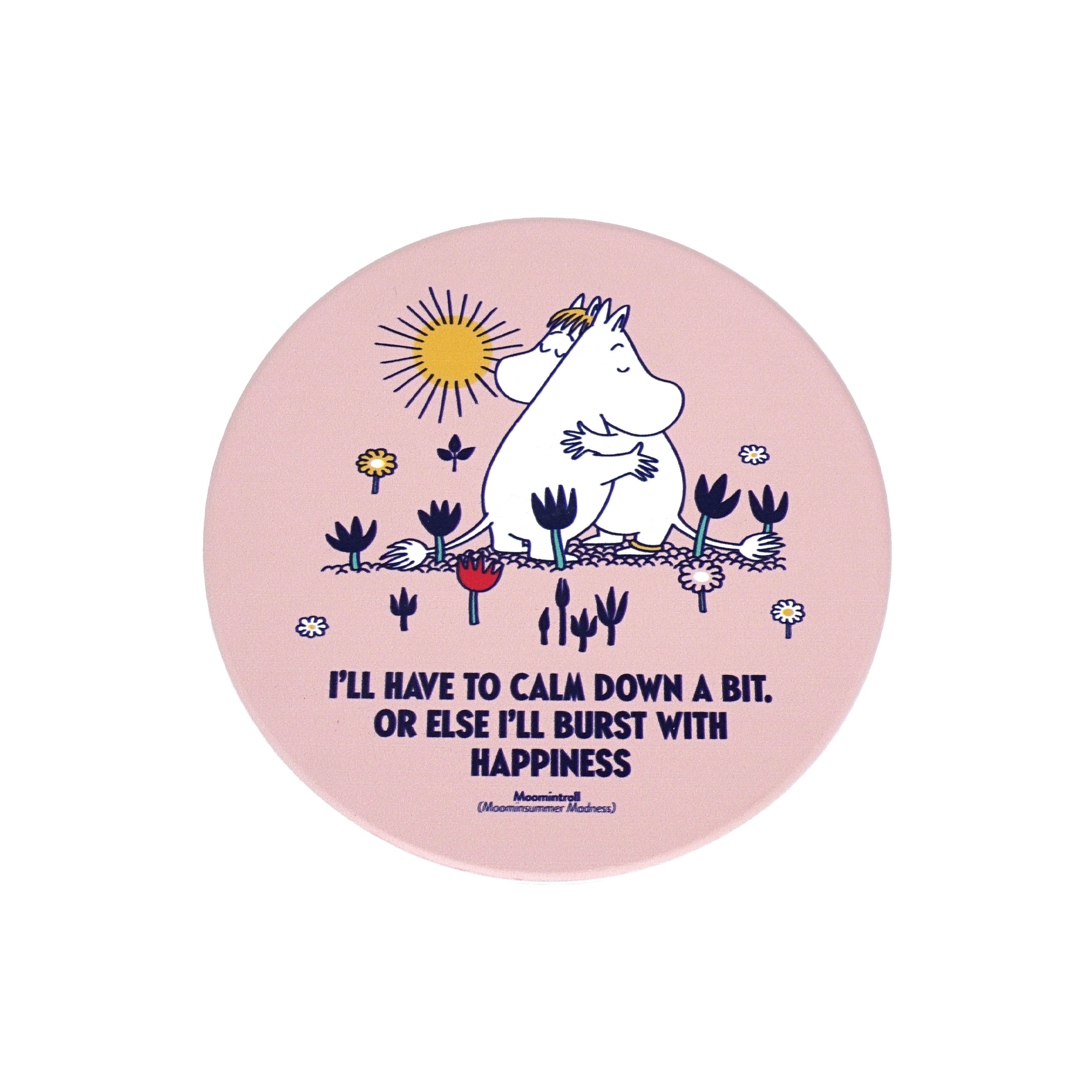 Coaster Single Ceramic - Moomin (Hug)