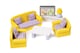 image 1 of Dolls House Living Room Furniture Set