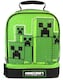 image 1 of Minecraft Lunchbox for Kids | Embark on Boys and Girls Creeper Adventure | Green Zip Compartment Food Bag | Iconic Game Merchandise in One Size Fun | Carry The Pixelated Adventure Every Day