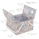 image 2 of Hobby Gift Large Twin Lid Sewing Storage Box, Sewing Notions
