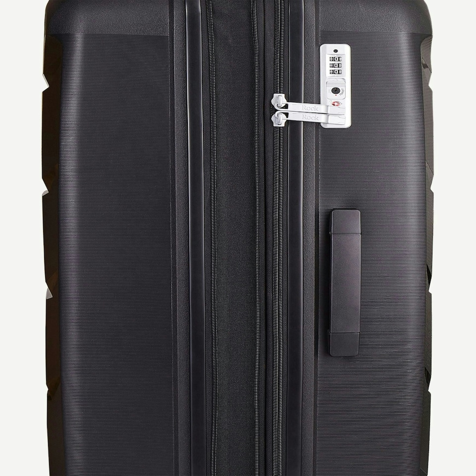 image 1 of Rock Tulum Medium Suitcase Black | Black | Medium