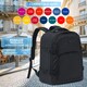 image 7 of Flight Knight Underseat Backpack 40x20x25cm Ryanair Free Carry On for Travelling USB Port Padded Comfortable Backpack - Carry On Luggage | Black | 1