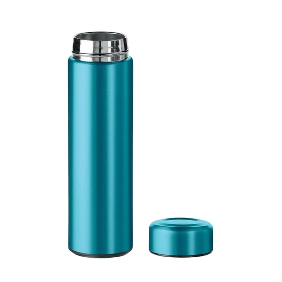 image 1 of MidOcean Patago Double Wall 425ml Flask - Blue - One Size Blue | One Size