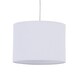 image 2 of Set of 2 White Pleated 30cm Pendant Lightshades White