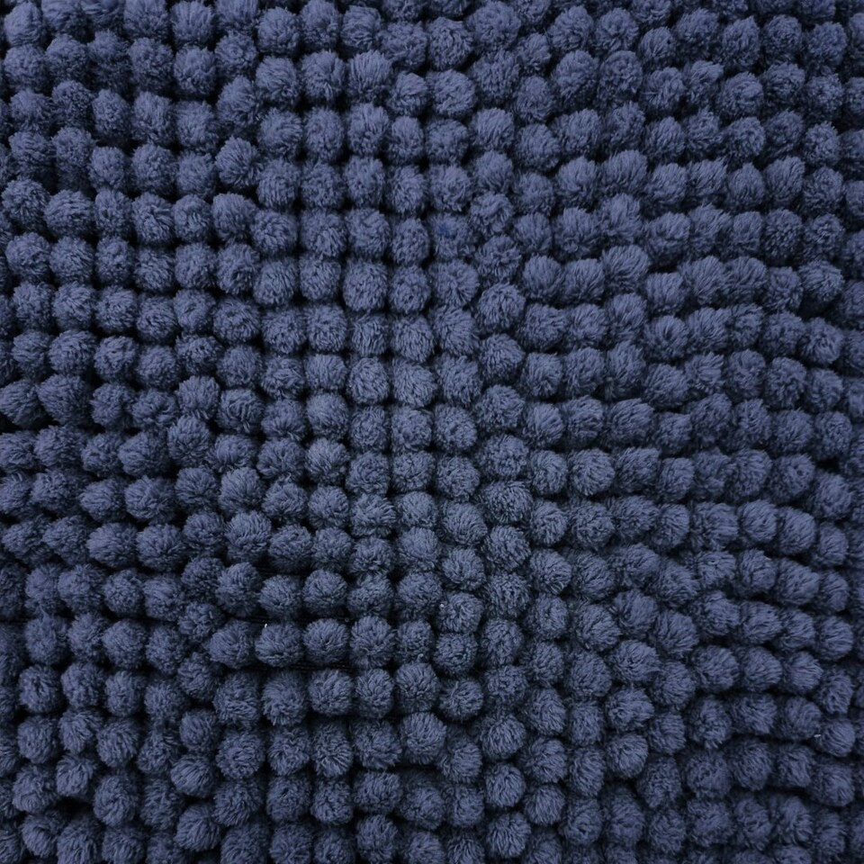 image 1 of Chenille Bobble Bath Mat Non-Slip 50 x 80cm - Sage Green