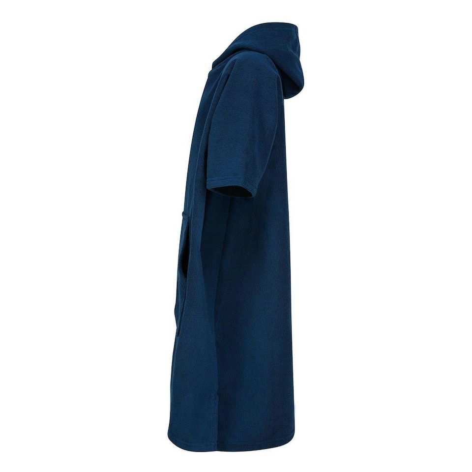 image 1 of Towel City Childrens/Kids Poncho - Navy - 10-13 Years Blue