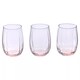 image 5 of Linka Coloured Glasses Sets Glassware Cup Tall Short Cocktail Tumblers | Multi | Pink 380ml