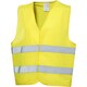 image 1 of Bullet Professional Safety Vest In Pouch - Neon Yellow - 57 x 70 cm