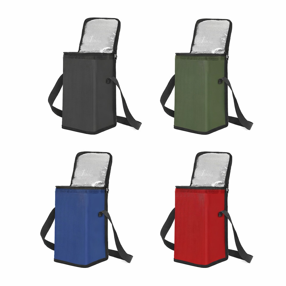 image 1 of Camp&Fire Cooler Bag. 6L Insulated Thermal Bag with Shoulder Strap for Picnic, Travel and Camping. | Black | 1