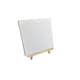 image 1 of 20x20cm Canvas and Wooden Easel Set