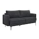 image 1 of Sofia 3 Seater Fabric Scandi Style Sofa | Grey | Grey