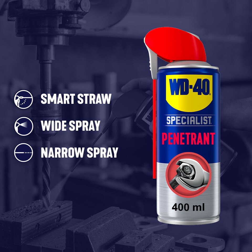 image 1 of WD-40 Specialist Penetrant - Professional Grade Lubrication 400ml, 2 Pack