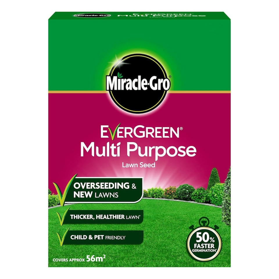 image 1 of Miracle-Gro EverGreen Lawn Seed, 1.6kg, 56m²
