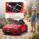 image 5 of AIYAPLAY Licensed Mercedes AMG CLE 53 Kids Electric Car, 12V Ride On Car with Dual Motors, Remote Control, Suspension, LED Lights, Music and Assist Wheels for 3-6 Years Old | Red