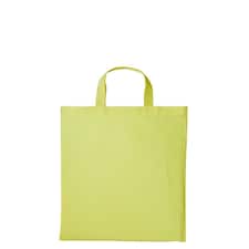 Nutshell Cotton Short Handle Shopper - Pastel Lemon - One Size Yellow