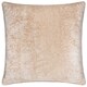 image 2 of Paoletti Lustre Velvet Cushion | Cream | Oyster