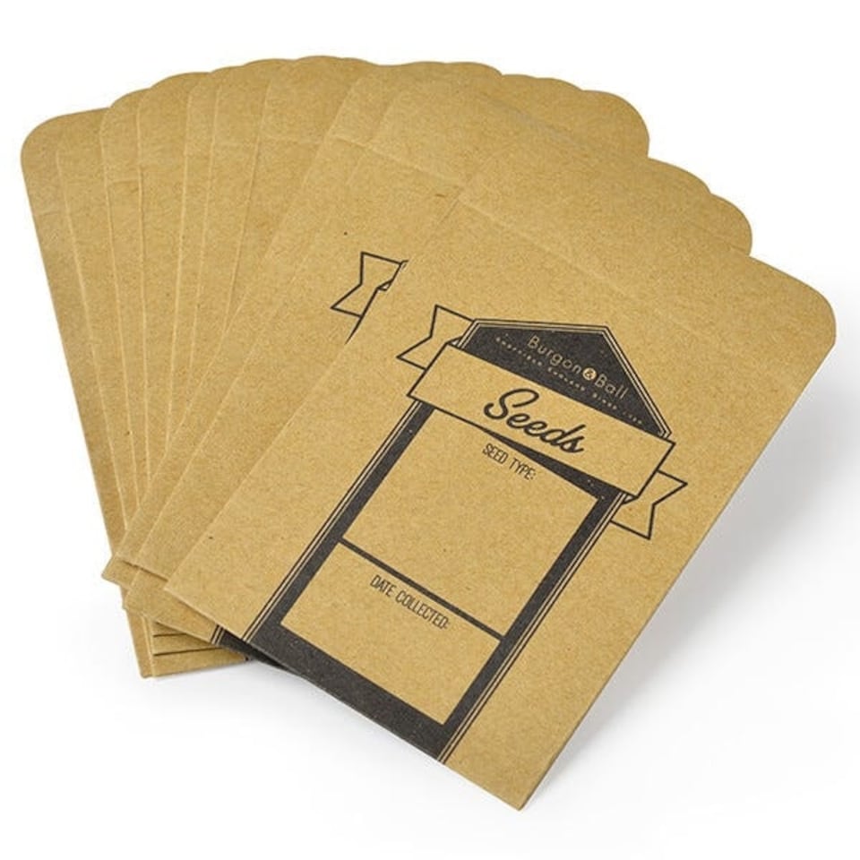 image 1 of Burgon & Ball Seed Storage Envelopes