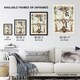 image 3 of Pictorial Letter Guide K and l Calligraphy Framed Wall Art Print 12X16"