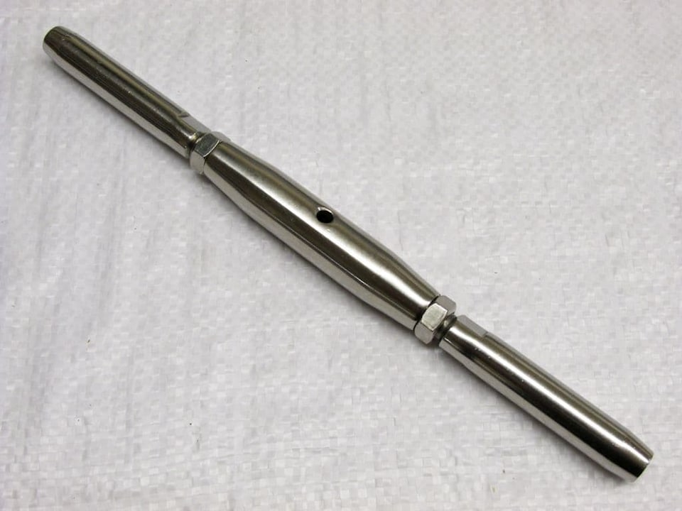 Stainless Steel Rigging Screw 5MM M8 (Swage & Swage Mini Turnbuckle Wire Tensioner Bottle)