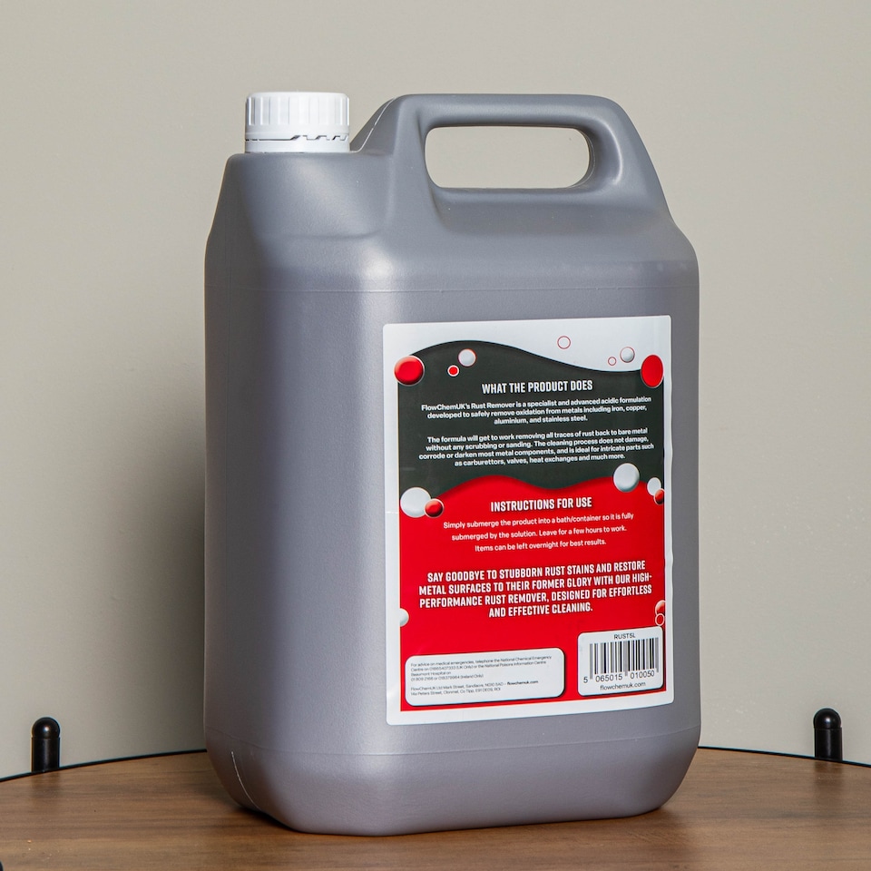 image 1 of 5 Litre Metal and Stainless Steel Rust Remover