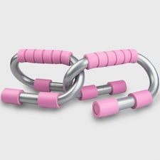 Phoenix Fitness Push Up Bars - Pink